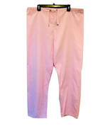 Crest Womens Medium Pink V Neck Short Sleeve Drawstring Waist Pockets Sc... - $30.10 CAD