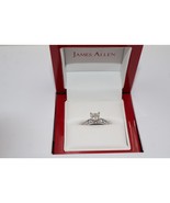 James Allen 14k White Gold Channel Set 1.28ct Princess Cut Diamond Ring,... - €3.105,31 EUR