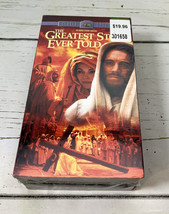 The Greatest Story Ever Told 1965 (VHS 1990) 2 Tape Set MGM/UA Video M301658 New - £5.64 GBP