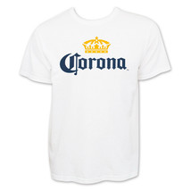 Corona Extra Men&#39;s Beer Logo T-Shirt White - £22.82 GBP