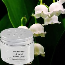 Lily Of The Valley Scented Aroma Beads Room/Car Air Freshener - £22.18 GBP+
