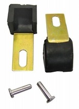 1956-1958 Corvette Bumper Upper Window Stop Pair - £54.33 GBP