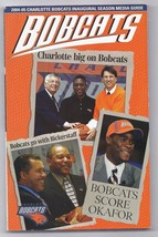2004-05 Charlotte Bobcats Media Guide - $674.39 MXN