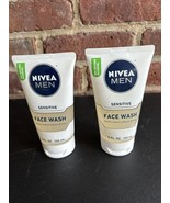 Lot of 2 Nivea Men&#39;s Sensitive Face Wash Cleans Without Drying  5 fl oz ... - $331.41 MXN