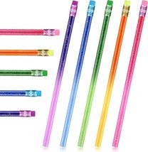 Color Changing Mood Metallic Glitter Pencil with Eraser Wooden, 30 Pieces - £9.46 GBP