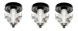 3 Tapped Spindle Assemblies for Cub Cadet 618-04126, 618-04126, 618-04126A - £64.96 GBP