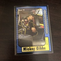Maxx Collection Race Cards 1991 Mickey Gibbs Card 24 of 240  - £0.98 GBP