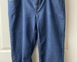 JMS Classic Capri Stretch Denim Pants Womens Plus Size 20W Jean - $14.73
