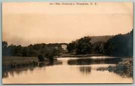 RPPC Ouleout Creek Franklin New York NY UNP AZO 1910s Postcard B13 - £32.22 GBP