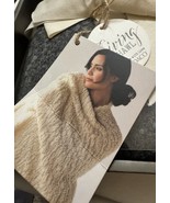 Giving Shawl in a Gift Box - Grey  One Size Soft Knit DEMDACO - Healing,... - $35.00