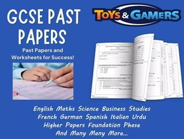 Boost GCSE Exam Success With AQA Past Papers &amp; Answer Booklets &amp; Revisio... - $6.67+