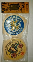 Vintage Rare German Prosit Beer Coasters Sealed Bag of 12 Charles Zahn New U136 - $29.99