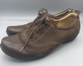 Taos Getaway Womens Lace Up Brown Oxford Leather Womens 10 Casual Shoes - $424.43 MXN