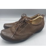 Taos Getaway Womens Lace Up Brown Oxford Leather Womens 10 Casual Shoes - $424.43 MXN