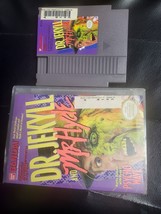 Dr Jekyll &amp; Mr Hyde Nes / Game Only With Artwork In Thick Plastic Case - £34.88 GBP