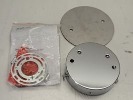 FOR PARTS-Canopy-Artika FM-SB-HD2CR Swirl Butterfly 16&quot; Chrome LED Light... - $26.36 CAD