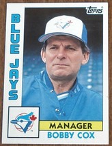 Bobby Cox, Blue Jays,  1984 #202 Topps  Baseball Card GDC - GREAT CARD - £2.37 GBP