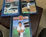 3 Yankee Baseball Books The No Mick, The Babe,Joe D - $12.87