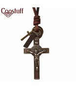 COOSTUFF Punk Religious Jesus Cross Necklace / Pendant - Ladies / Women&#39;s - £15.68 GBP