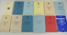 CALPA Canadian Airline Pilots Association Lot of 12 Policy Manuals Transport - £75.55 GBP