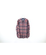Vintage 70s Pendleton Mens Large Virgin Wool Collared Button Shirt Plaid... - $1,306.21 MXN