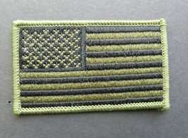 Usa Arm Shoulder Subdued Patch Set Of Two Left Right 3.25 X 2 Inches - £5.92 GBP