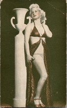 Vintage 1940s Mutoscope Glamour Ragazze Pin-Up Scheda - Biondo Con Colon... - $18.39