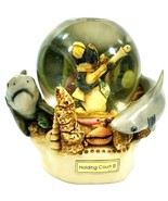 Harmony Kingdom Holding Court II Snowglobe Resin 2001 Members Only New i... - $32.71