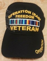 OPERATION IRAQI FREEDOM VETERAN CAMPAIGN RIBBON  CAP / HAT FREE SHIPPING... - $12.99