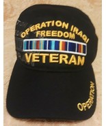 OPERATION IRAQI FREEDOM VETERAN CAMPAIGN RIBBON  CAP / HAT FREE SHIPPING! NEW! - $12.99