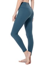 Yoga Pants Seamless Leggings Size M High Waist Workout Pants With Inner Pockets, - £10.45 GBP