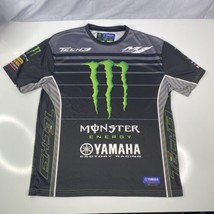 Official Yamaha Monster Tech 3 Team All Over Print Racing TShirt Jersey Size XXL - £29.11 GBP