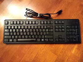 Dell Slim Black USB Keyboard KB212-B - £7.95 GBP