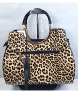 La Terre Fashion Limited Leopard Print Vega Leather Crossbody Hand Bag NWT - €62,00 EUR
