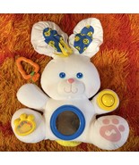 VTG 1989 Fisher Price Discovery Bunny 16” Plush Activity Busy Baby Rabbi... - $27.34 CAD