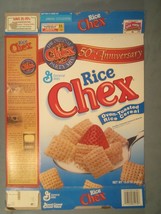 2003 Mt General Mills Cereal Box Rice Chex 50th Anniversary Party Mix [Y155C10j] - £9.20 GBP