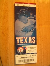 2011 Texas Rangers Full Unused Ticket Stub Vs Los Angeles Angels 5/14 - $0.98