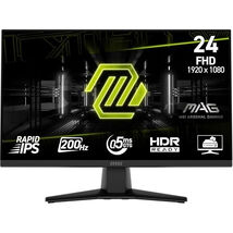 MSI MAG MAG 242F 24&quot; Class Full HD Gaming LCD Monitor - 16:9 - Metallic ... - $4,387.54 MXN