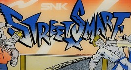Original Vintage STREET SMART Arcade Marquee by SNK Corp - $722.19 MXN
