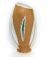 Vintage Art Nouveau Hand Painted Art Pottery Double Handle Vase Made in ... - £27.67 GBP