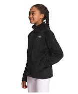 The North Face Girls Osolita Fleece Full-Zip Jacket TNF Black Sz M NWT - $76.41 CAD