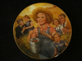 Rebecca Of Sunnybrook Farm Collector Plate Shirley Temple Classics Nostalgia - £27.52 GBP