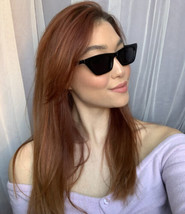  Cat Eye Women&#39;s Sunglasses Fashionista Black Elegant Look - $189.35 MXN