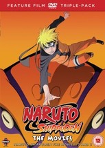 Naruto - Shippuden: Movie Trilogy DVD (2013) Hajime Kamegaki, Murata (DIR) Cert  - £48.53 GBP