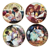 Avon Mothers Day Porcelain Plates 5&quot; 1998 - 2001 22K Gold Trim  Set of 4 - $32.95