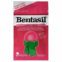 4 Packs Bentasil Cherry Lozenges 20 in Each -From Canada -Free Shipping - £26.29 GBP