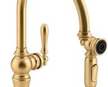 Kohler 99262-2MB Artifacts Kitchen Faucet - Vibrant Brushed Moderne Brass - $385.90