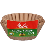 Basket Coffee Filters Natural Brown Unbleached 100 Count - $10.88