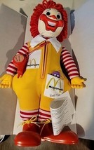 1978 Ronald McDonald Whistle & Grimace Plush Doll Hasbro 21" Original Box - $147.51 1978 Ronald McDonald Whistle & Grimace Plush Doll Hasbro 21" Original Box - $147.51