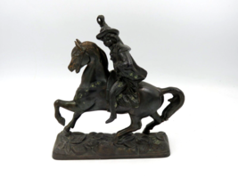 VTG Metal Spelter Figure Buffalo Bill Wild West Show Souvenir Statue - N... - £27.02 GBP